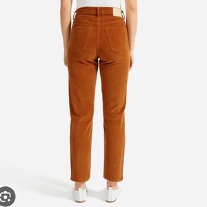 Everlane cheeky straight baby cords regular in acorn brown